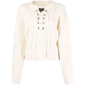 Isabel Marant Lace-Up Ribbed-Knit Knitwear Jumper - NWT